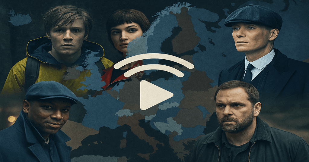 Streaming impulsiona o cinema e as séries europeias, com títulos como Dark, La Casa de Papel e Peaky Blinders ganhando destaque globa. Cinema Europeu